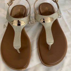 Michael Kors used once Size 7.5 gold